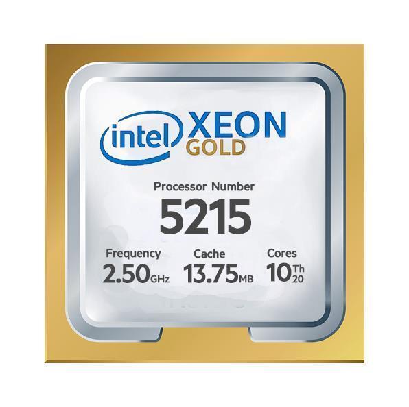 Gold 5215 Intel Xeon Gold 10-Core 2.50GHz 13.75MB Cache Socket FCLGA3647 Processor