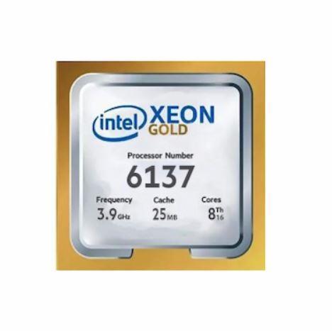 Gold 6137 Intel Xeon Gold 8-Core 3.90GHz 25MB L3 Cache Socket FCLGA3647 Processor
