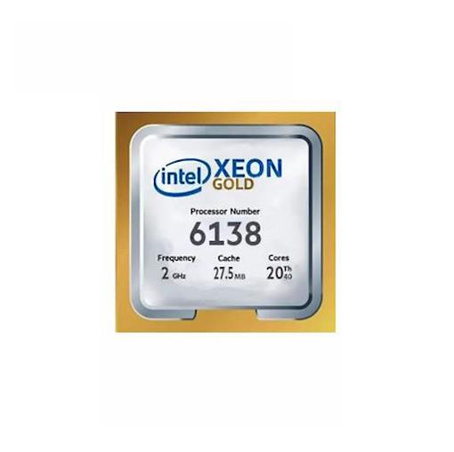 Gold 6138 Intel Xeon Gold 20-Core 2.00GHz 27.50MB L3 Cache Socket 3647 Processor