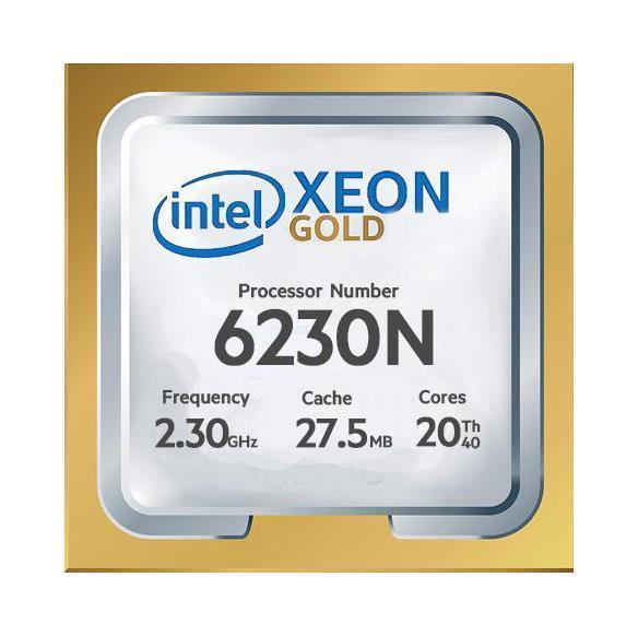 Gold 6230N Intel Xeon Gold 20-Core 2.30GHz 27.5MB L3 Cache Socket FCLGA3647 Processor