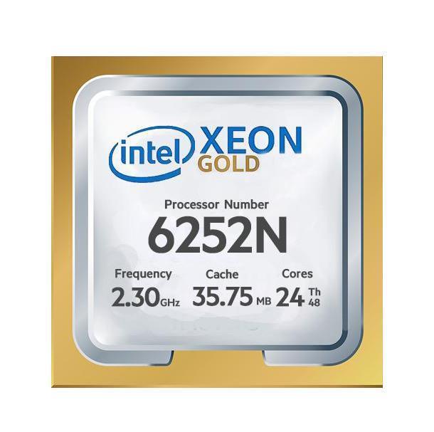 Gold 6252N Intel Xeon Gold 24-Core 2.30GHz 35.75MB Cache Processor