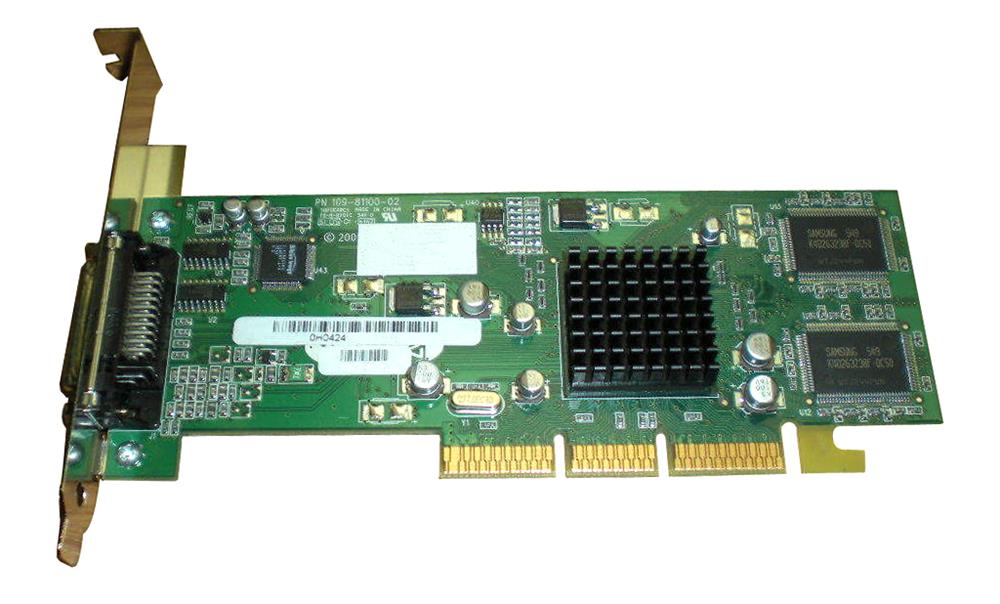 H0424 Dell ATI Radeon 7000 32MB DDR 32-Bit DVI AGP 4x Video Graphics Card