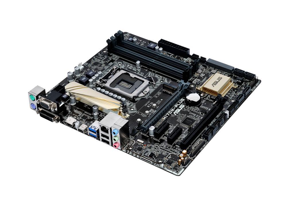H170MPLUSCSM ASUS H170M-PLUS/CSM Socket LGA 1151 Intel H170 Chipset 6th Generation Core i7 / i5 / i3 / Pentium / Celeron Processors Support DDR4 4x DIMM 6x SATA 6.0Gb/s Micro-ATX Motherboard (Refurbished)