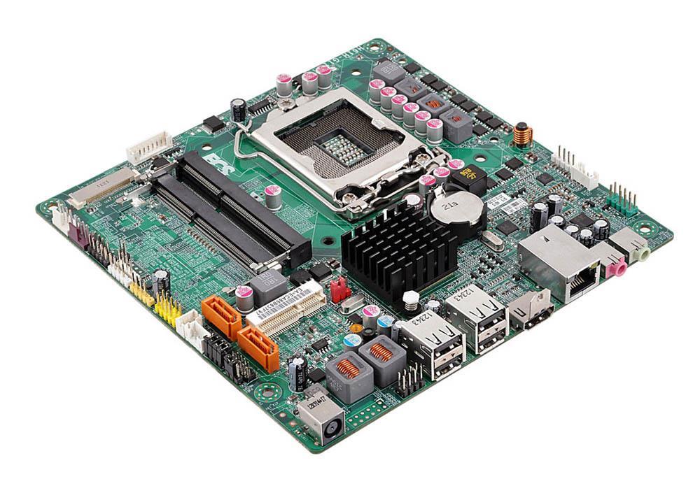 H61HG11V10 Elite Socket LGA 1155 Intel H61 Chipset Intel Core i7 / i5 / i3 Processors Support DDR3 2x SATA 3.0Gb/s Thin Mini-ITX Motherboard (Refurbished)
