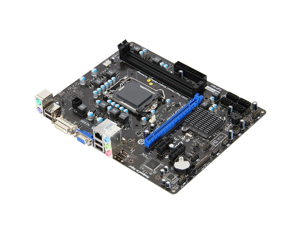 H61M-P25 MSI (B3) Socket LGA 1155 Intel H61 Chipset Core i7 Processors Support DDR3 2x DIMM 4x SATA 3.0Gb/s Micro-ATX motherboard (Refurbished)