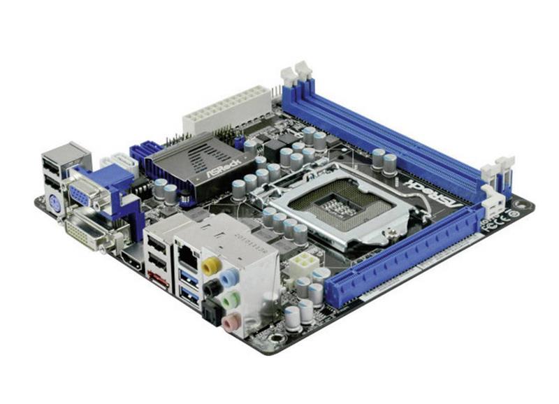 H67M-ITX-B3 ASRock H67M-ITX Socket LGA 1155 Intel H67 Chipset 3rd/2nd Generation Core i7 / i5 / i3 / Pentium / Celeron / Xeon Processors Support DDR3 2x DIMM 2x SATA2 3.0Gb/s Mini-ITX Motherboard (Refurbished)
