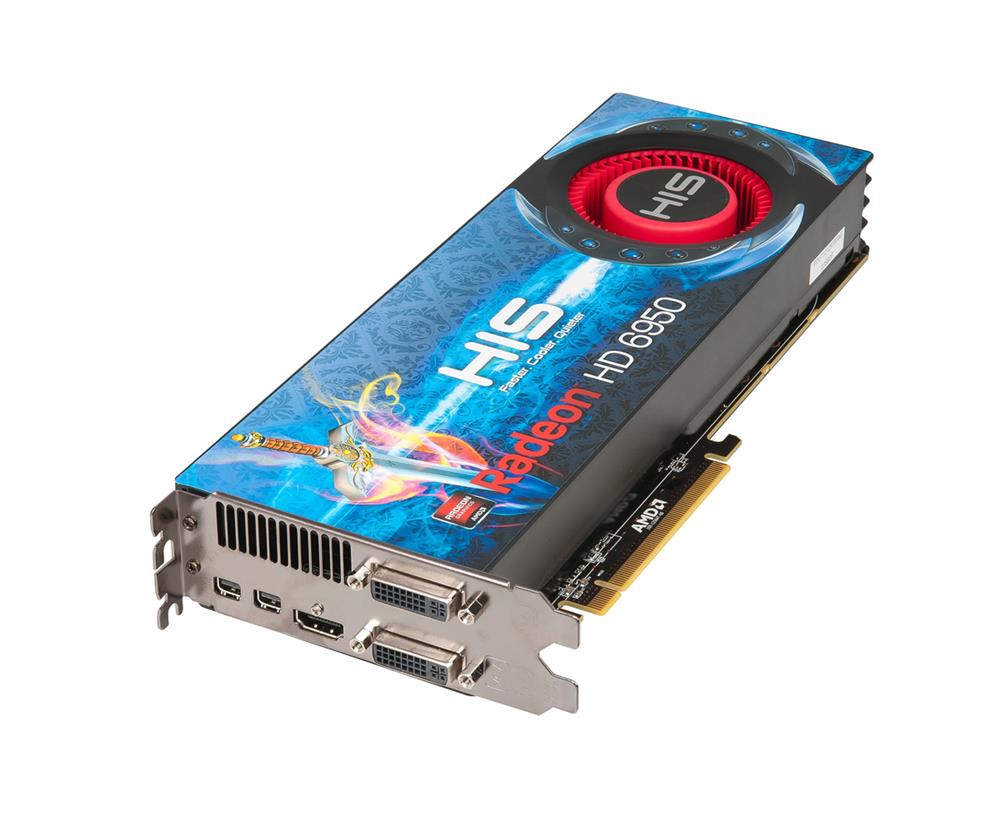 H695F2G2M Hightech Information HIS ATI Radeon HD 6950 2048MB PCIe x16 Gen 2.1 Video Card