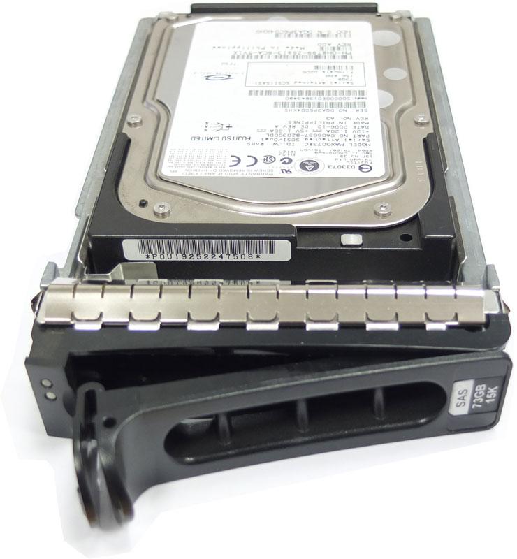 H8799 Dell 73GB 15000RPM SAS 3Gbps Hot Swap 16MB Cache 3.5-inch Internal Hard Drive with Tray