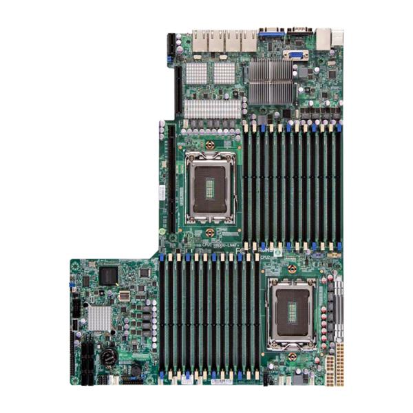 H8DGULN4FO SuperMicro Socket G34 AMD SR5690 + SP1500 Chipset AMD Opteron 6000 Series Processors Support DDR3 24x DIMM 6x SATA 3.0Gb/s Proprietary Server Motherboard (Refurbished)