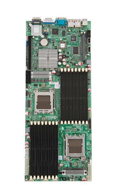 H8DMT-INF+ SuperMicro Dual Socket 1207 Nvidia Mcp55-Pro Chispet AMD Opteron 2000 Series Processors Support DDR2 16x DIMM 4x SATA2 3.0Gb/s Proprietary Motherboard (Refurbished)