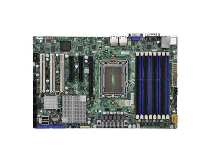 H8SGL-F-B SuperMicro H8SGL-F Socket G34 AMD SR5650 + SP5100 Chipset AMD Opteron 6100 Processor Support DDR3 8x DIMM 6x SATA2 3.0Gb/s ATX Sever Motherboard (Refurbished)