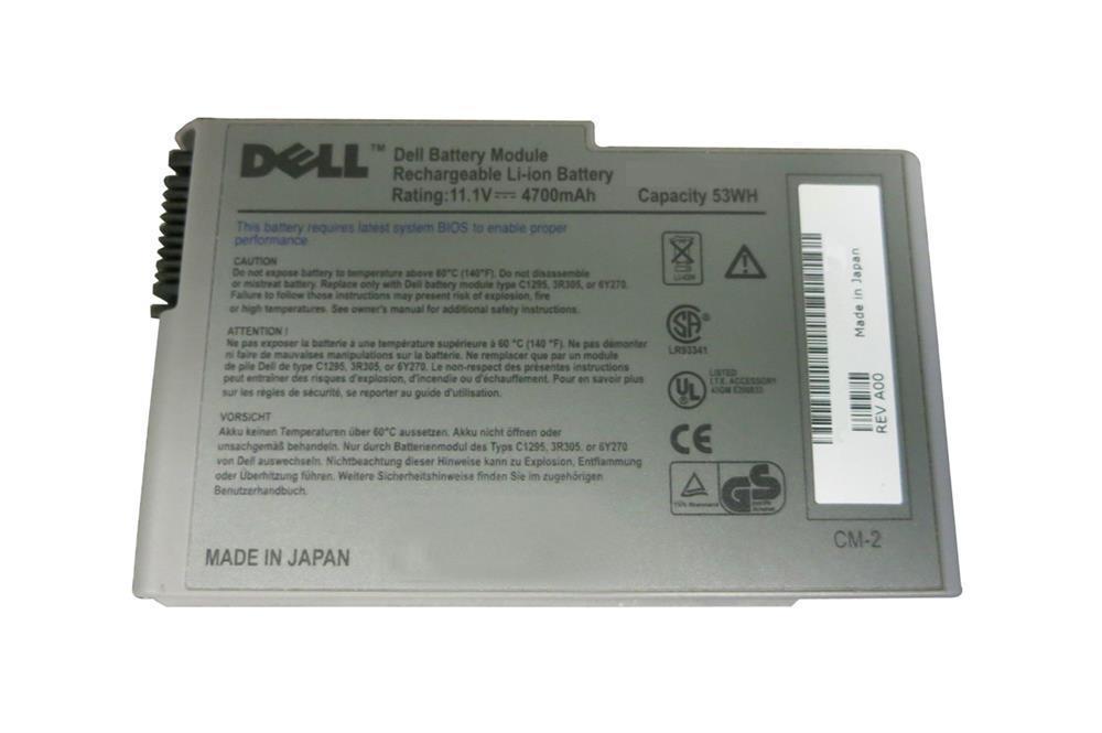H9685 Dell Battery Additional 13.5V 6C Cylindrical (Refurbished)