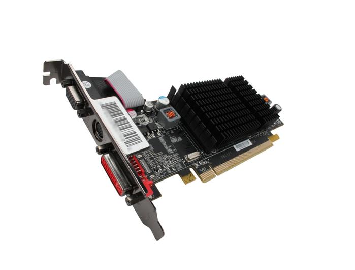 HD-435X-ZAHR XFX Radeon HD 4350 1GB DDR2 64-Bit D-Sub/ DVI/ HDTV Out PCI Express 2.0 x16 Video Graphics Card