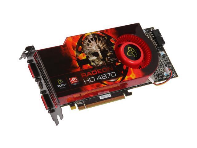 HD-487A-ZHFC XFX Radeon HD 4870 1GB DDR5 PCI Express 2.0 Video Graphics Card