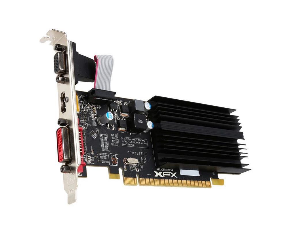 HD-545X-ZQH2 XFX Radeon HD 5450 650m 1GB DDR3 HDMI DVI VGA Video Graphics Card