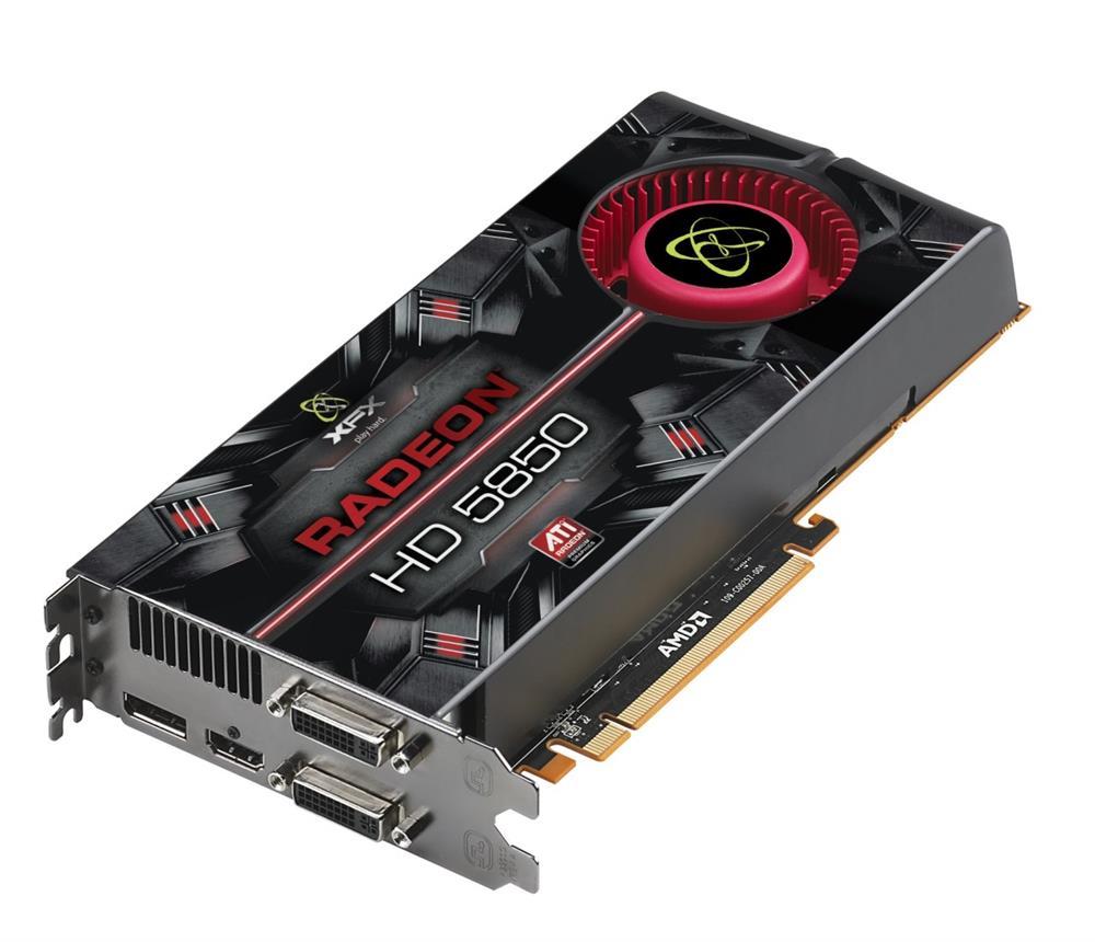HD-585A-ZNFC XFX Radeon HD 5850 1GB DDR5 PCI Express 2.0 HDMI/ DisplayPort Video Graphics Card