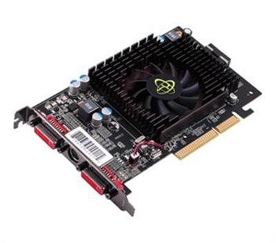 HD465XZPFR XFX ATI Radeon HD 4650 1GB DDR2 128-Bit Dual-Link DVI / S-Video / HDTV AGP 8x Video Graphics Card