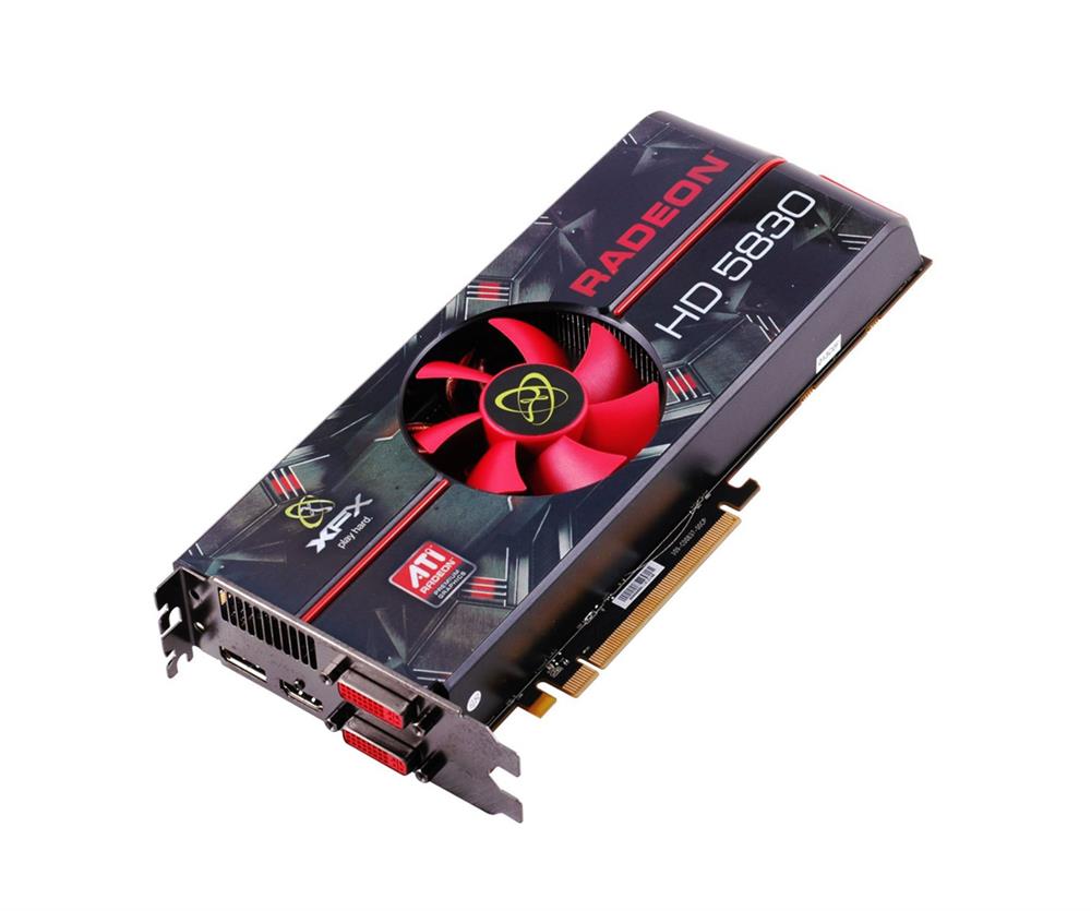 HD583XZAFC XFX ATI Radeon HD 5830 1GB GDDR5 HDMI / Dual DVI / DisplayPort PCI-Express Video Graphics Card