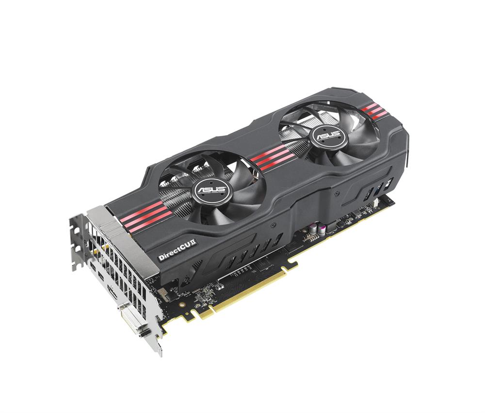 HD7950-DC2-3GD5 ASUS AMD Radeon HD 7950 3GB GDDR5 384-Bit HDMI / 2x DisplayPort / DVI-I / DVI-D / HDCP Support PCI-Express 3.0 Video Graphics Card