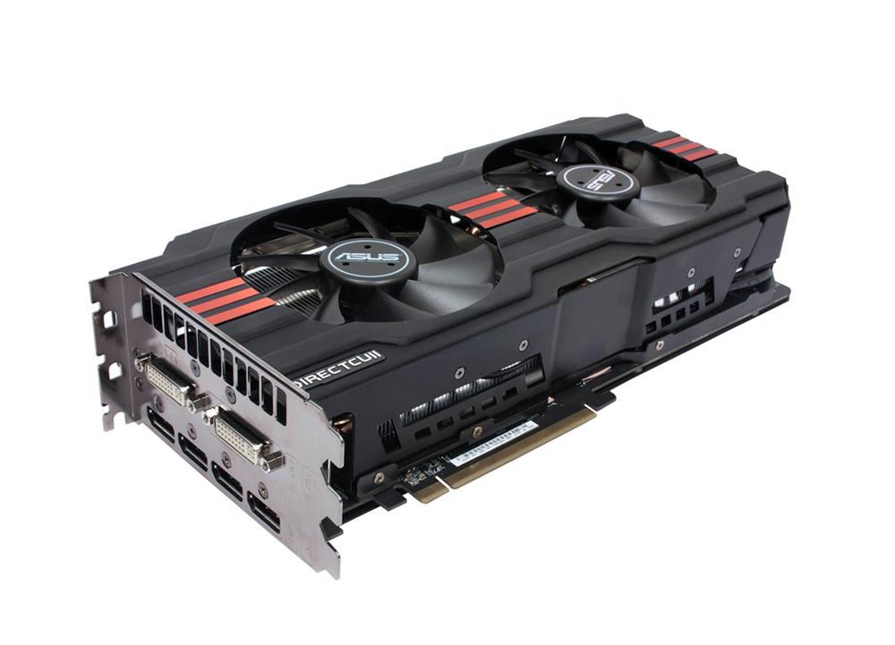HD7970-DC2T-3GD5 ASUS AMD Radeon HD 7970 3GB GDDR5 384-Bit HDMI / DVI-I / DVI-D / 4x DisplayPort PCI-Express 3.0 Video Graphics Card