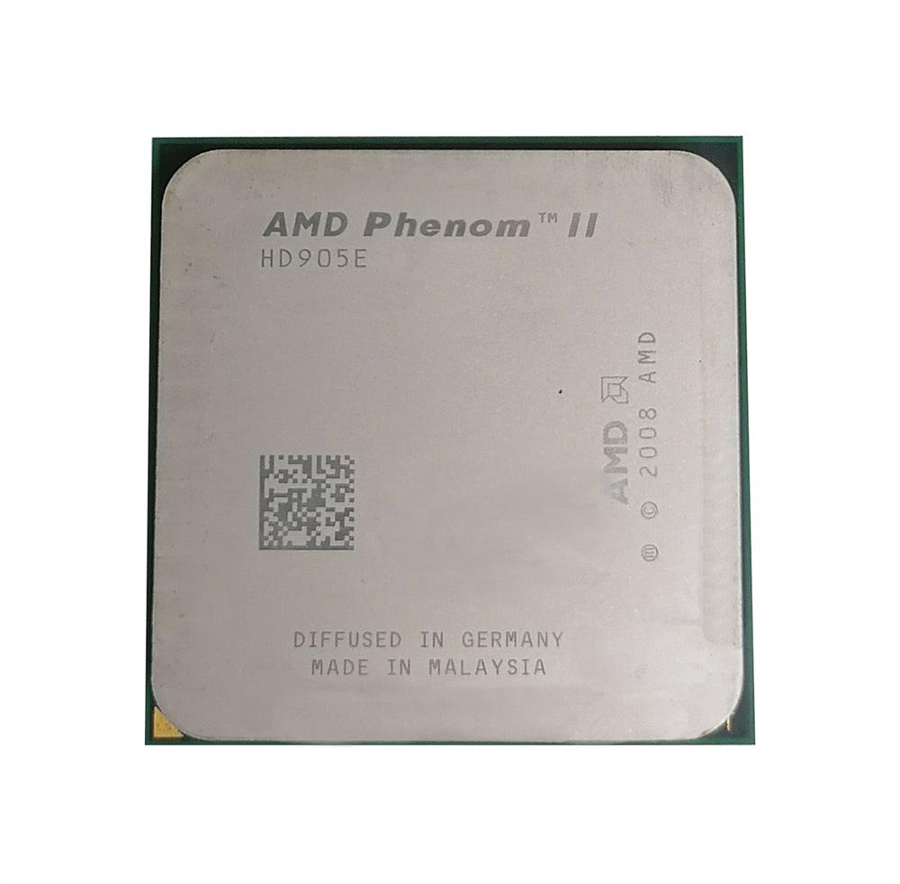 HD905EOCK4DGM AMD Phenom II X4 905E Quad-Core 2.50GHz 4.00GT/s 6MB L3 Cache Socket AM2+ Processor