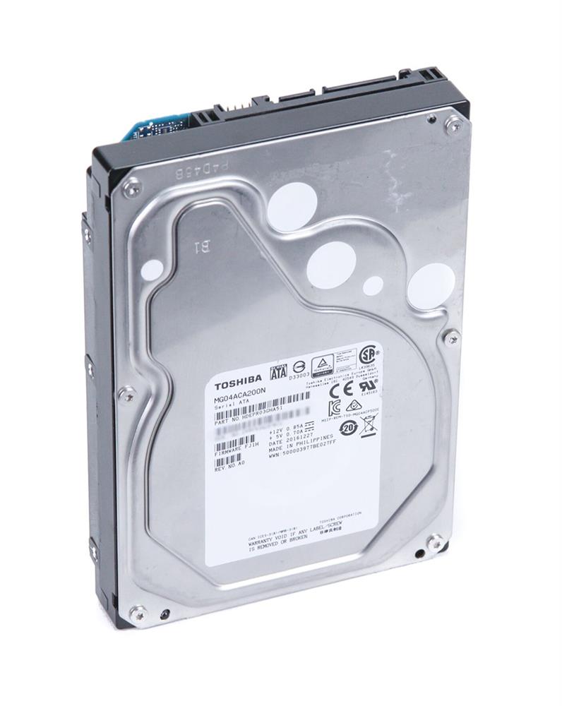 HDEPRO3GHA51 Toshiba 2TB 7200RPM SATA 6Gbps (512e) 128MB Cache 3.5-inch Internal Hard Drive