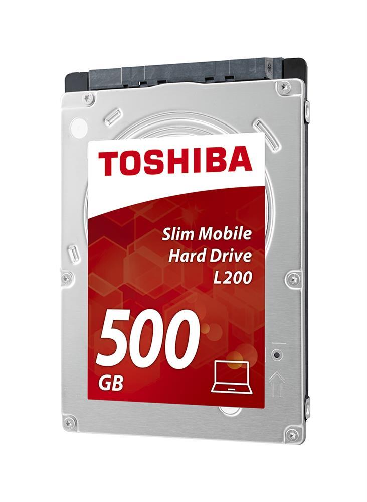 HDKCB16AKA01 T Toshiba L200 Slim 500GB 5400RPM SATA 6Gbps 8MB Cache (512e) 2.5-inch Internal Hard Drive