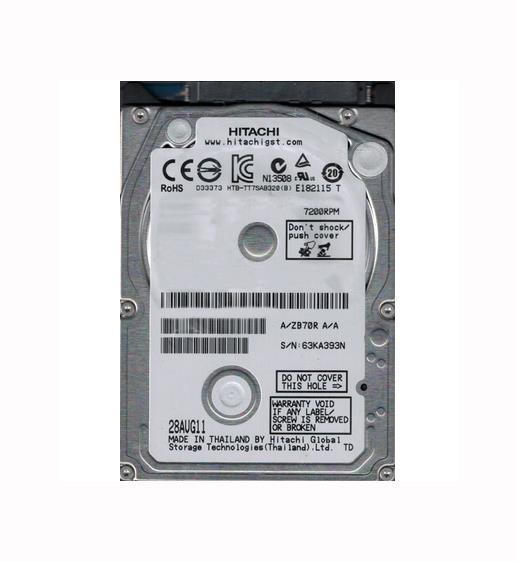 HDS721032DLE630 Hitachi Deskstar 7K1000.D 320GB 7200RPM SATA 6Gbps 32MB Cache (512e) 3.5-inch Internal Hard Drive