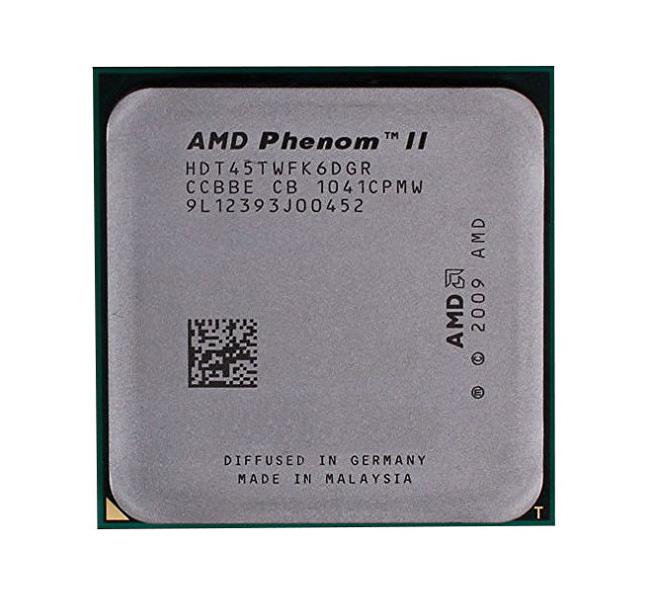 HDT45TWFK6DGR AMD Phenom II X6 1045T 2.70GHz Socket AM3 Processor