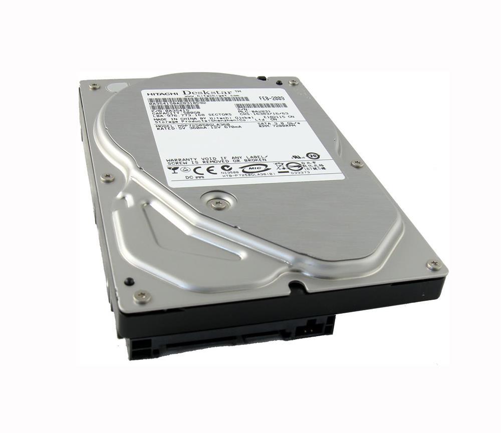 HDT725050VLA380 Hitachi Deskstar T7K500 500GB 7200RPM SATA 3Gbps 8MB Cache 3.5-inch Internal Hard Drive