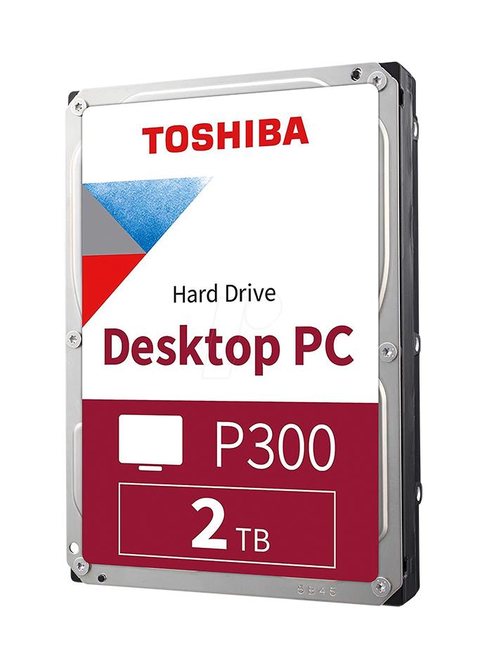 HDWD220UZSVA Toshiba P300 2TB 5400RPM SATA 6Gbps 128MB Cache (512e) 3.5-inch Internal Hard Drive