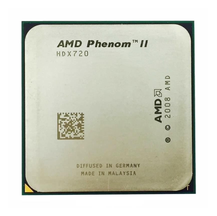 HDX720WFK3DGI AMD Phenom II X3 720 3-Core 2.80GHz 4.00GT/s 6MB L3 Cache Socket AM2+ Processor