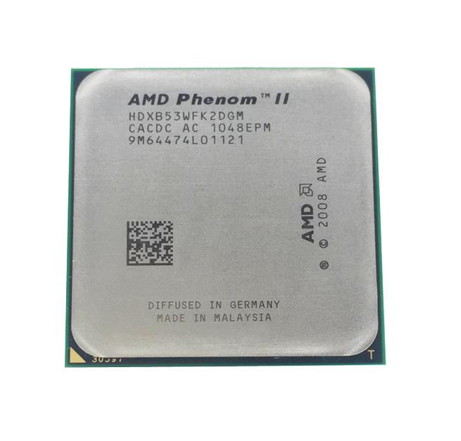 HDXB53WFK2DGM AMD Phenom II X2 B53 2.80GHz 80W Processor