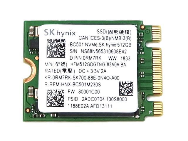 HFM512GDGTNG-8310A Hynix BC501 Series 512GB TLC PCI Express 3.0 NVMe M.2 2230 Internal Solid State Drive (SSD)