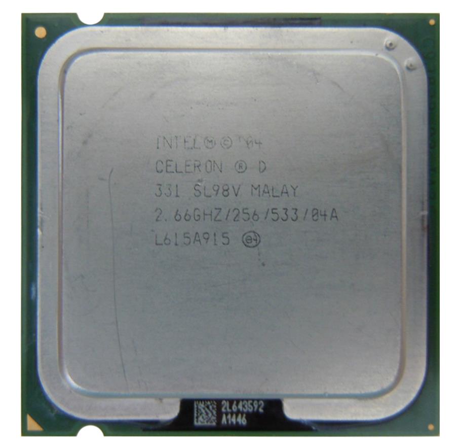 HH80547RE093CN Intel Celeron D 355 3.33GHz 533MHz FSB 256KB L2 Cache Socket LGA775 Processor