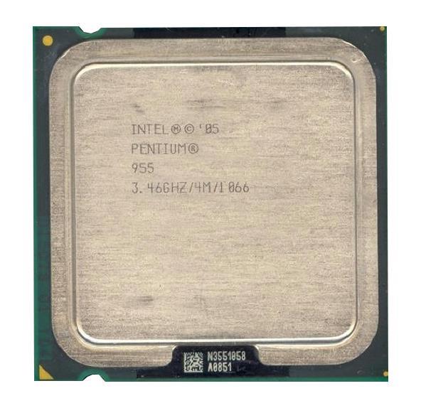 HH80553PH0994M Intel Pentium Extreme Edition 955 Dual-Core 3.46GHz 1066MHz FSB 4MB L2 Cache Socket 775 Processor