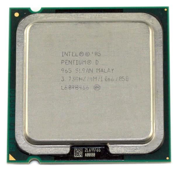HH80553PH1094M Intel Pentium Extreme Edition 965 Dual-Core 3.73GHz 1066MHz FSB 4MB L2 Cache Socket 775 Processor