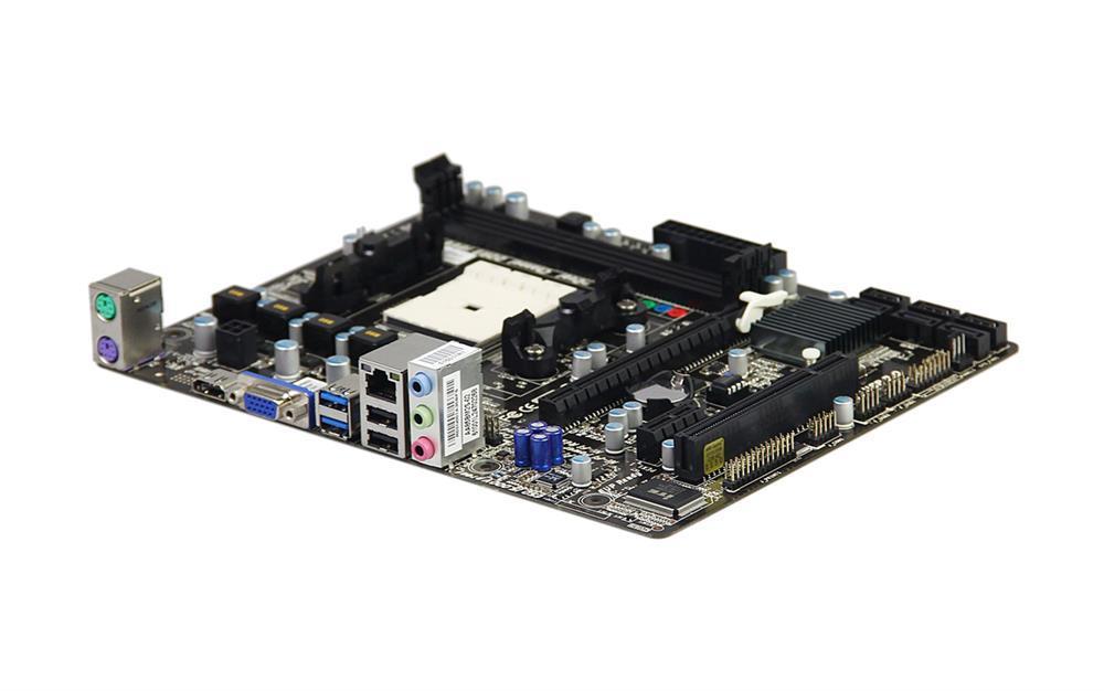 HIFIA85S3 Biostar Socket FM2 AMD A85X Chipset AMD A10/ A8/ A6/ A4/ E2/ Athlon II X4 Processors Support DDR3 2x DIMM 6x SATA3.0Gb/s Micro-ATX Motherboard (Refurbished)