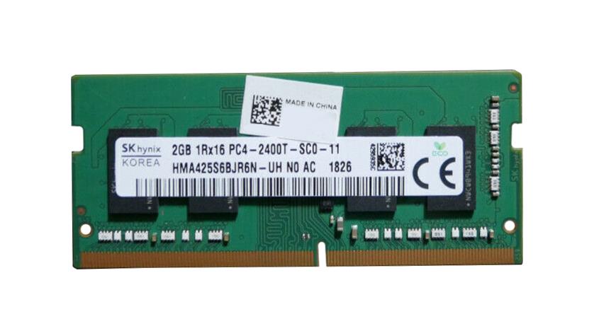 HMA425S6BJR6N-UH Hynix 2GB PC4-19200 DDR4-2400MHz non-ECC Unbuffered CL17 260-Pin SoDimm 1.2V Single Rank Memory Module
