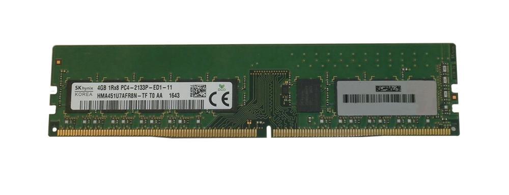 HMA451U7AFR8N-TFT0-AA Hynix 4GB PC4-17000 DDR4-2133MHz ECC Unbuffered CL15 288-Pin DIMM 1.2V Single Rank Memory Module