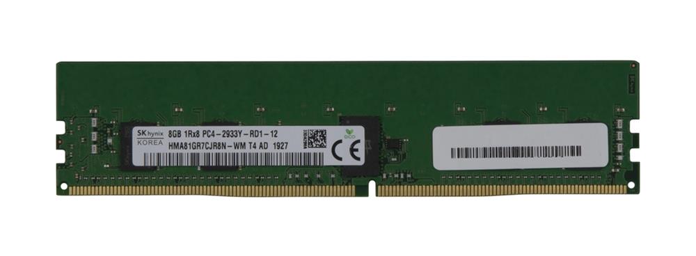 HMA81GR7CJR8N-WM Hynix 8GB PC4-23400 DDR4-2933MHz Registered ECC CL21 288-Pin DIMM 1.2V Single Rank Memory Module