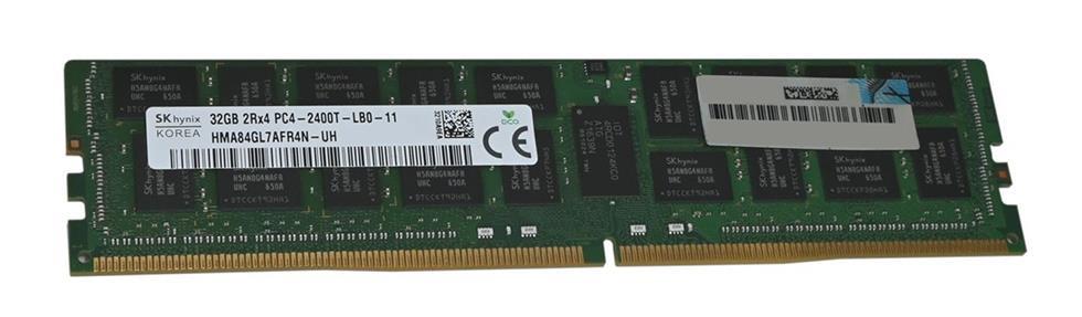 HMA84GL7AFR4N-UHTE-AA Hynix 32GB PC4-19200 DDR4-2400MHz Registered ECC CL17 288-Pin Load Reduced DIMM 1.2V Dual Rank Memory Module