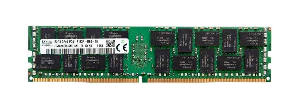 HMA84GR7AFR4N-TFTD-AB Hynix 32GB PC4-17000 DDR4-2133MHz Registered ECC CL15 288-Pin DIMM 1.2V Dual Rank Memory Module