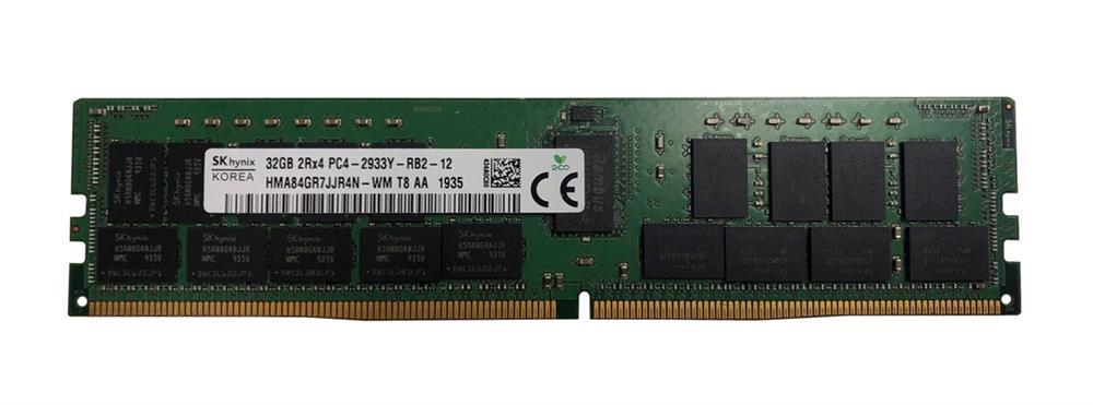 HMA84GR7JJR4N-WMT8-AA Hynix 32GB PC4-23400 DDR4-2933MHz Registered ECC CL21 288-Pin DIMM 1.2V Dual Rank Memory Module