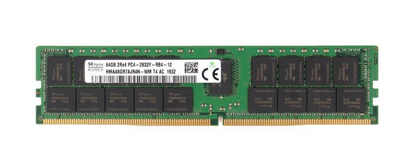 HMAA8GR7AJR4N-WMT4-AC Hynix 64GB PC4-23400 DDR4-2933MHz Registered ECC CL21 288-Pin DIMM 1.2V Quad Rank Memory Module