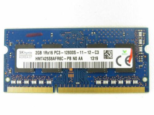 HMT425S6AFR6C-PBNO Hynix 2GB PC3-12800 DDR3-1600MHz non-ECC Unbuffered CL11 204-Pin SoDimm Single Rank Memory Module