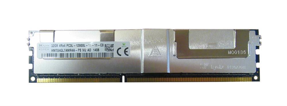 HMT84GL7DMR4A-PBM2-AD Hynix 32GB PC3-12800 DDR3-1600MHz ECC Registered CL11 240-Pin Load Reduced DIMM 1.35V Low Voltage Quad Rank Memory Module