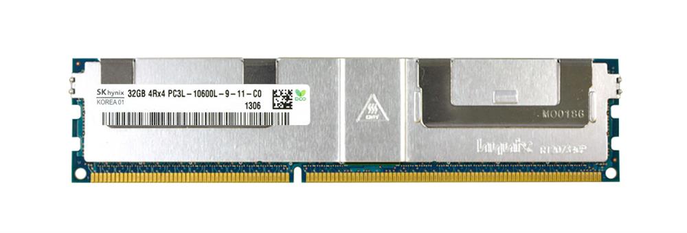 HMT84GL7MMR4A-H9MBAF Hynix 32GB PC3-10600 DDR3-1333MHz ECC Registered CL9 240-Pin Load Reduced DIMM 1.35V Low Voltage Quad Rank Memory Module