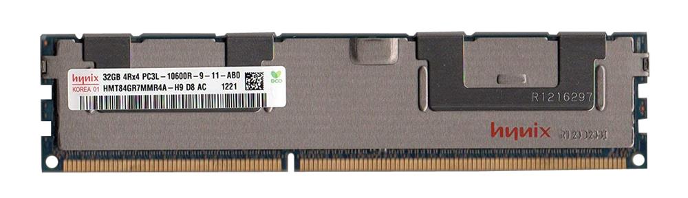 HMT84GR7MMR4A-H9D8-AC Hynix 32GB PC3-10600 DDR3-1333MHz ECC Registered CL9 240-Pin DIMM 1.35V Low Voltage Quad Rank Memory Module