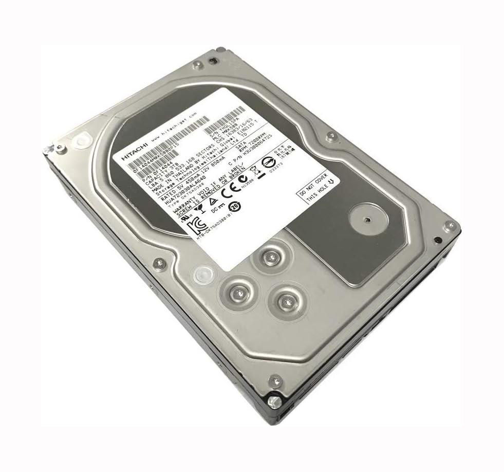 HUA723030ALA640 HGST Hitachi Ultrastar 7K3000 3TB 7200RPM SATA 6Gbps 64MB Cache 3.5-inch Internal Hard Drive